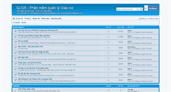 Desktop Screenshot of forum.quanlygiaoxu.net
